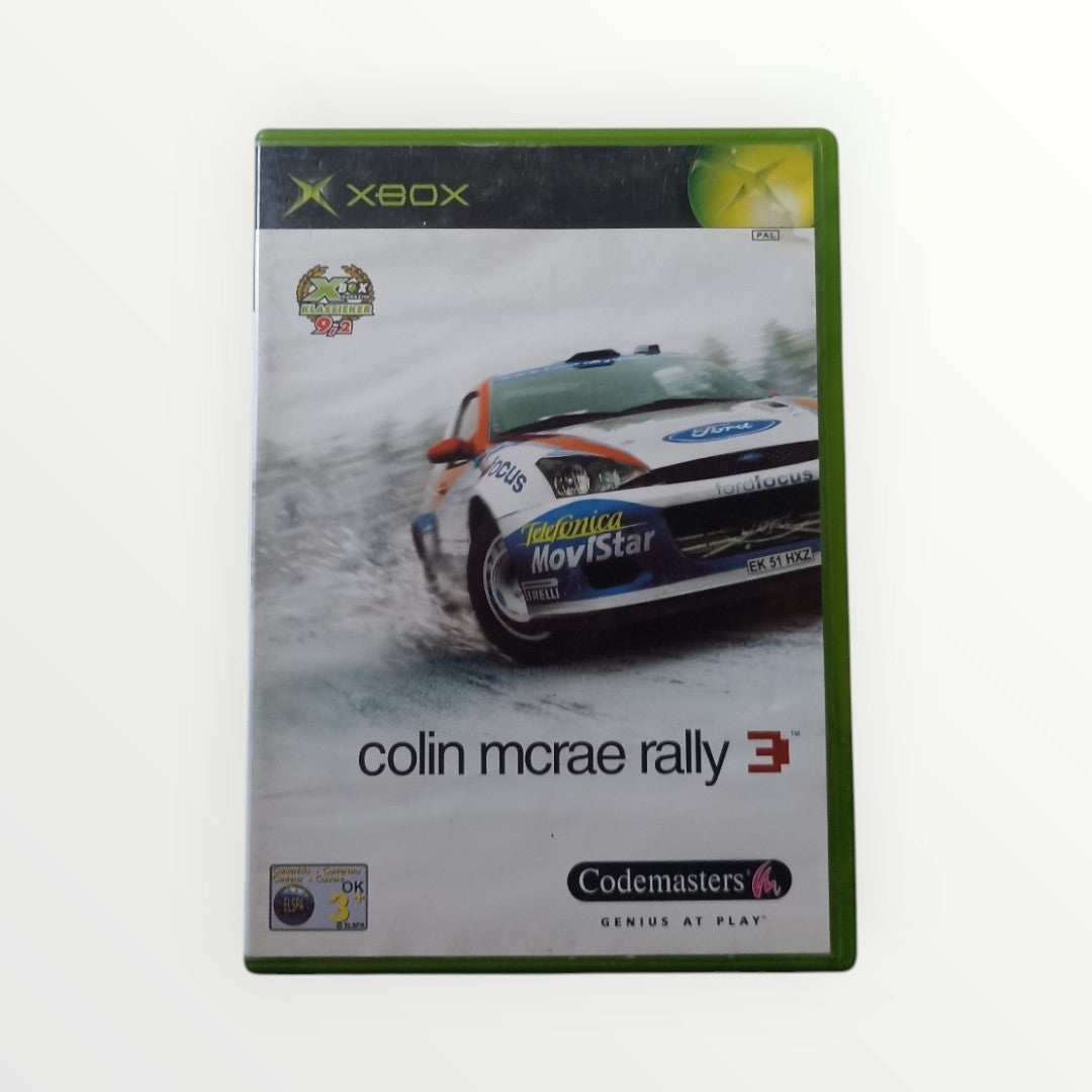Colin Mcrae Rally 3 Xbox Classics complet en Français