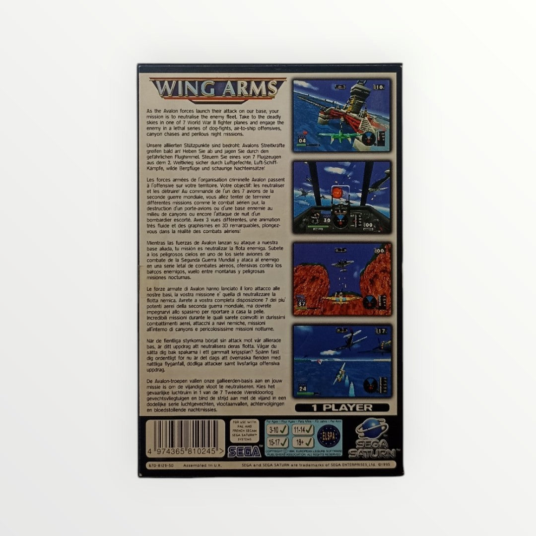 Wing Arms Sega Saturn Version FRA