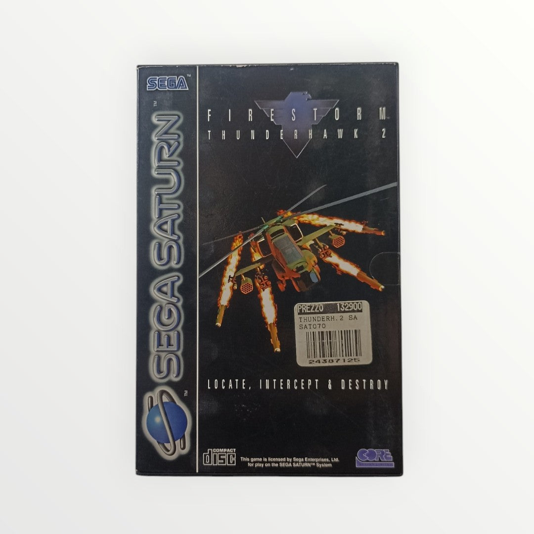 Firestorm Thunderhawk 2 Sega Saturn FRA