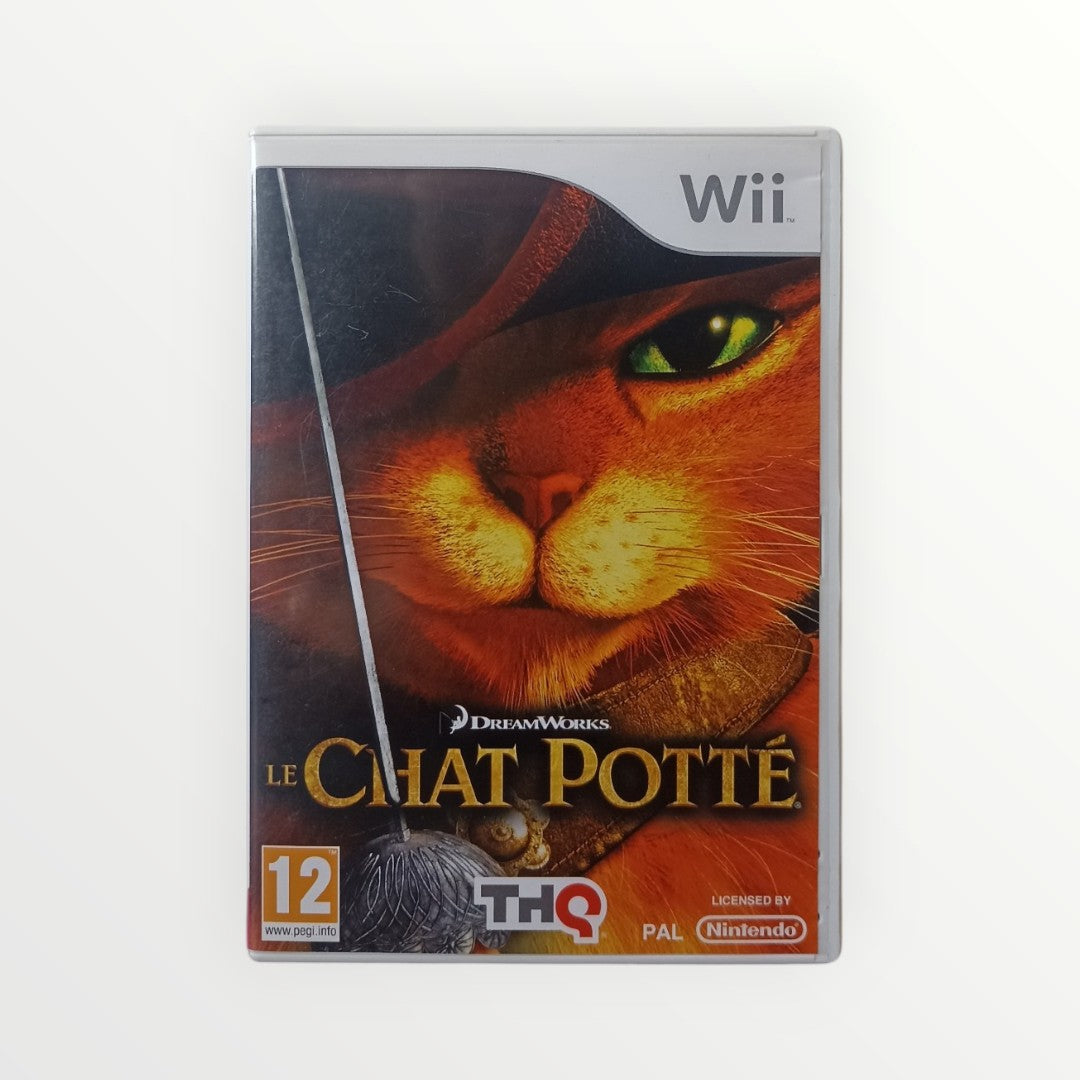 Le Chat Potté Nintendo WIi Complet en Version Française