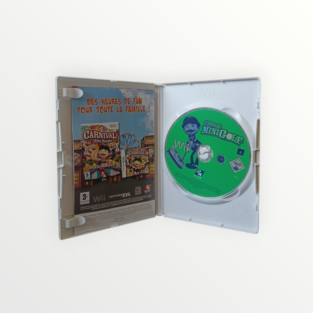 Carnival Minigolf Nintendo WIi Complet en Version Française