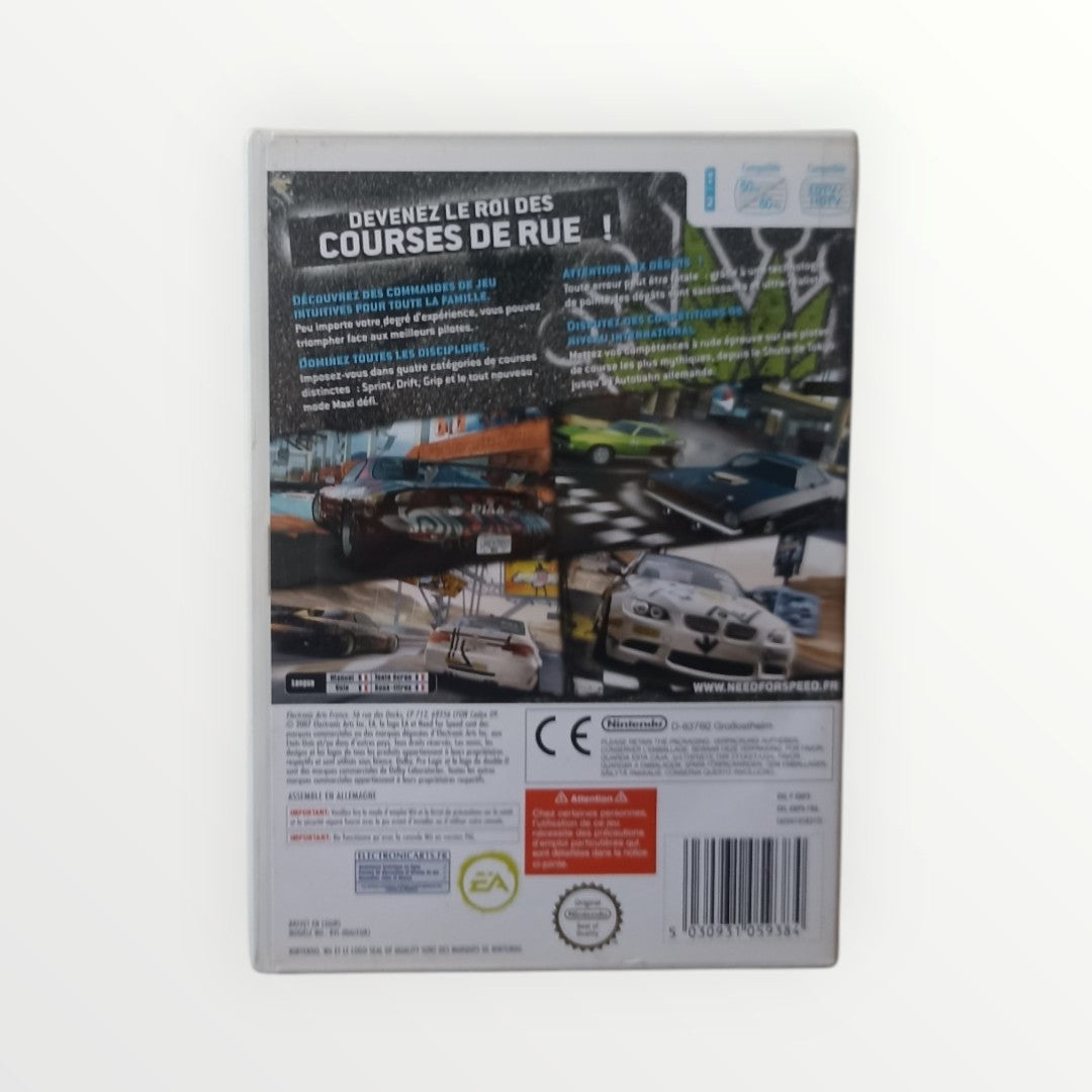 Need For Speed Pro Street Nintendo WIi Complet en Version Française