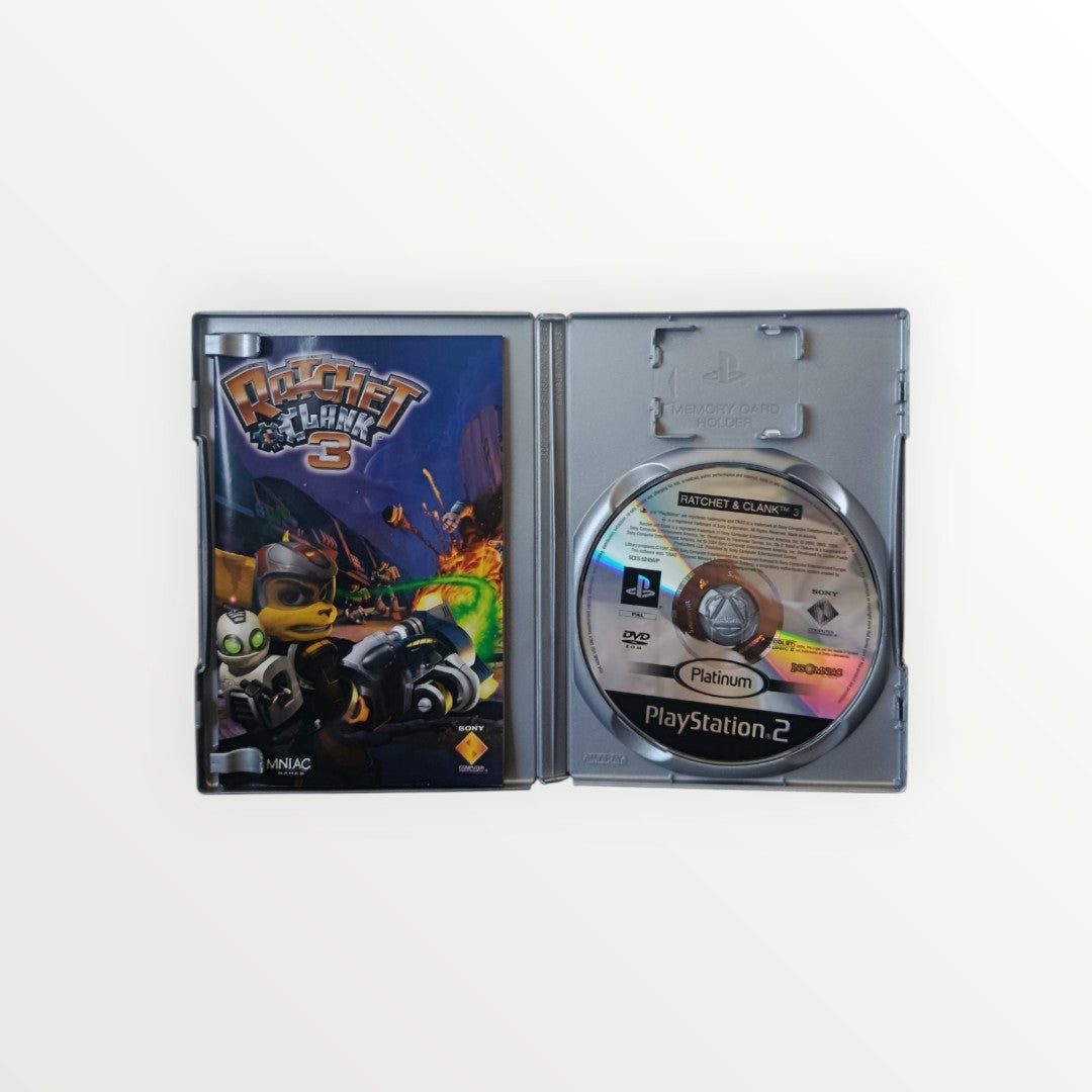 Ratchet Clank 3 Version Platinum Playstation 2 (PS2) Complet FRA