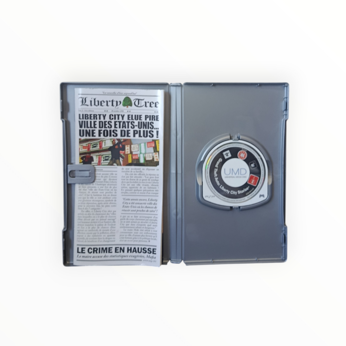 Grand Theft Auto Liberty City Stories Platinum Playstation Portable (PSP) Complet FRA