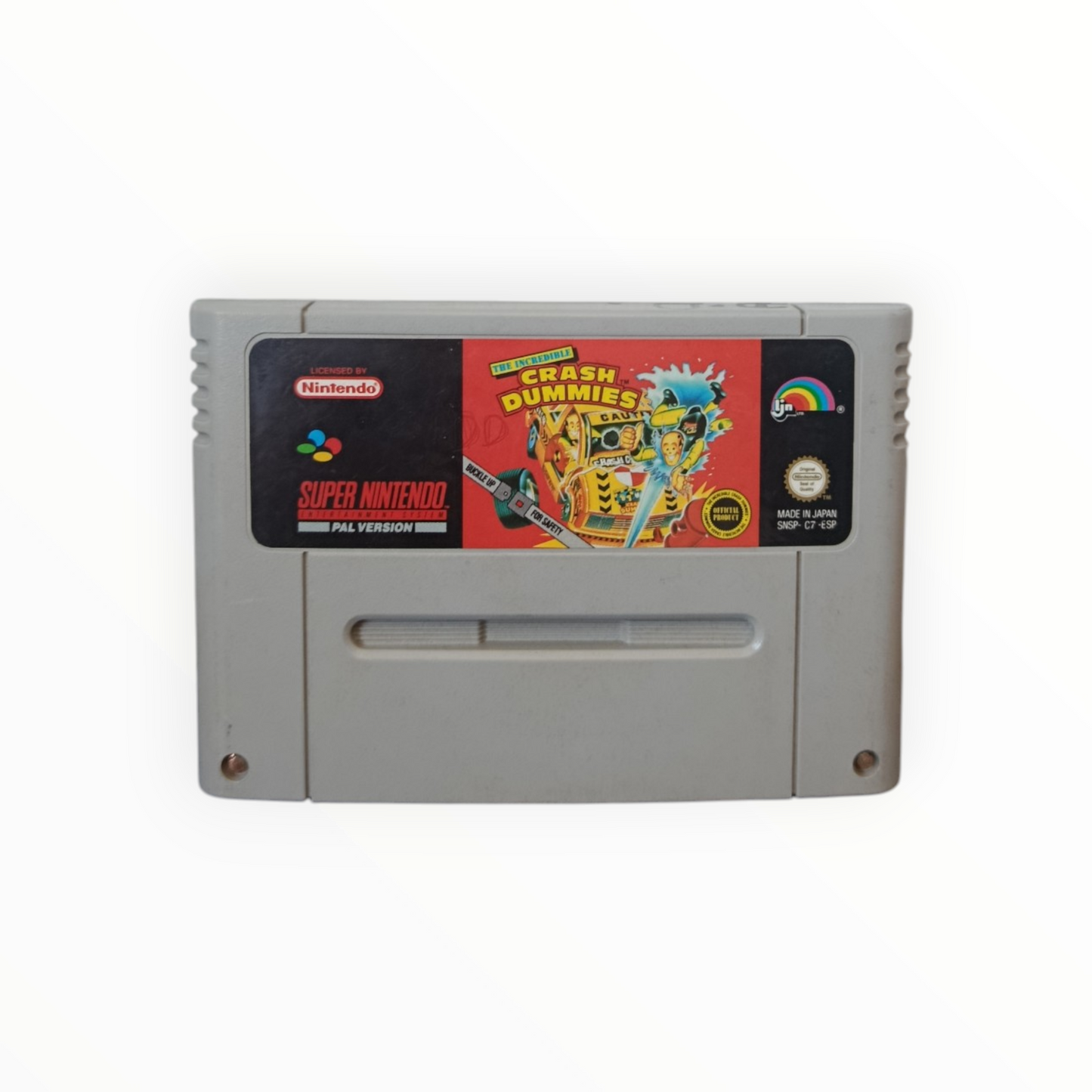 Crash Dummies Super Nintendo (SNES) en loose Version FRA