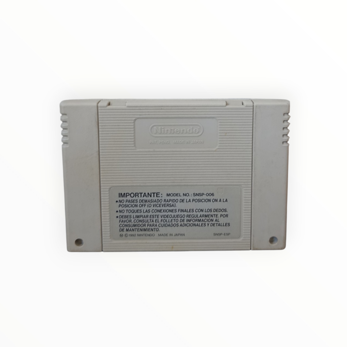 Super Mario World Super Nintendo (SNES) en loose Version FRA