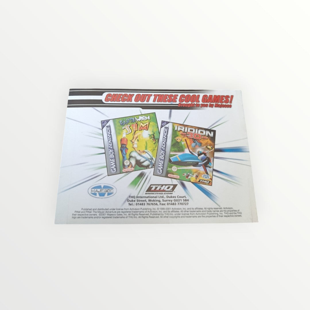 Pintfall Game Boy Advance (GBA) en boite complet Version FRA