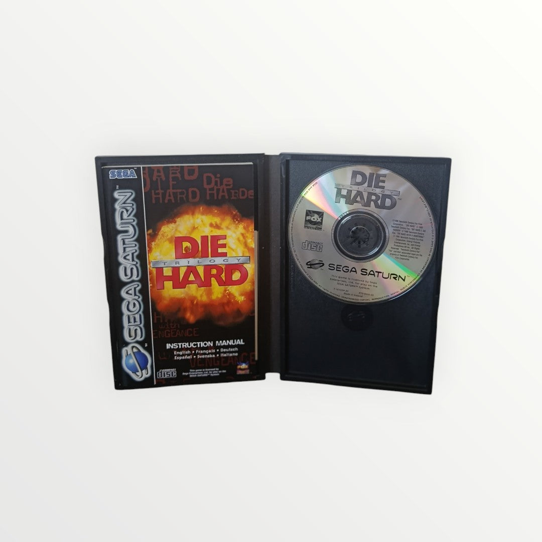 Die Hard Trilogy Sega Saturn Complète FRA
