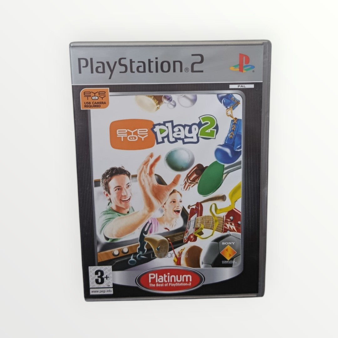 Eye Toy Play 2 Version Platinum Playstation 2 (PS2) Complet FRA