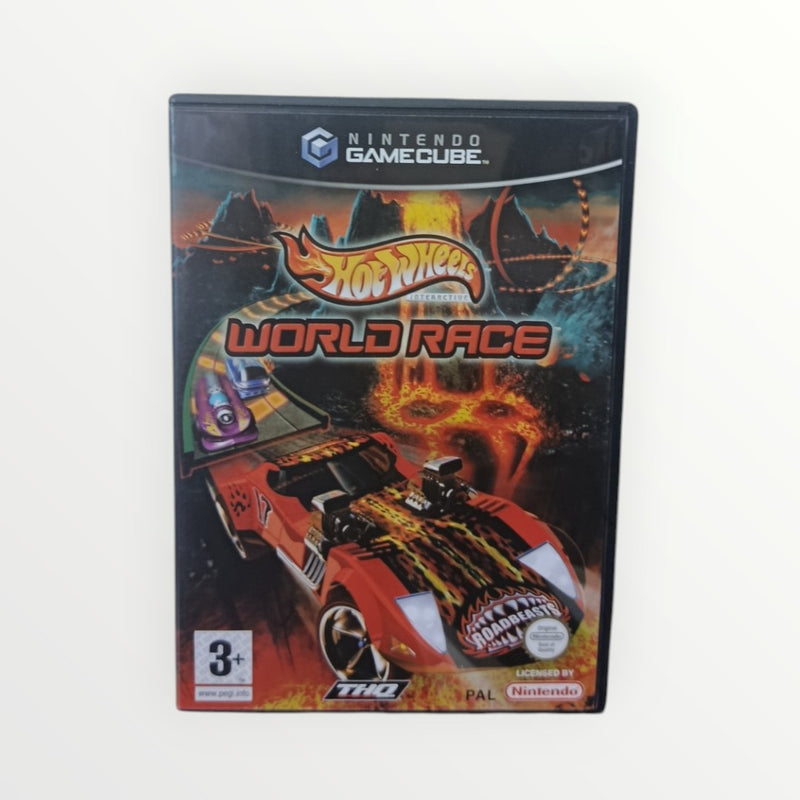 Hot Wheels World Race Nintendo GameCube Version Uk Jouable en français