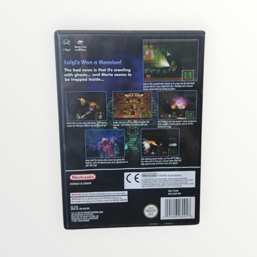 Luigi's Mansion Nintendo GameCube Version Uk Jouable en français