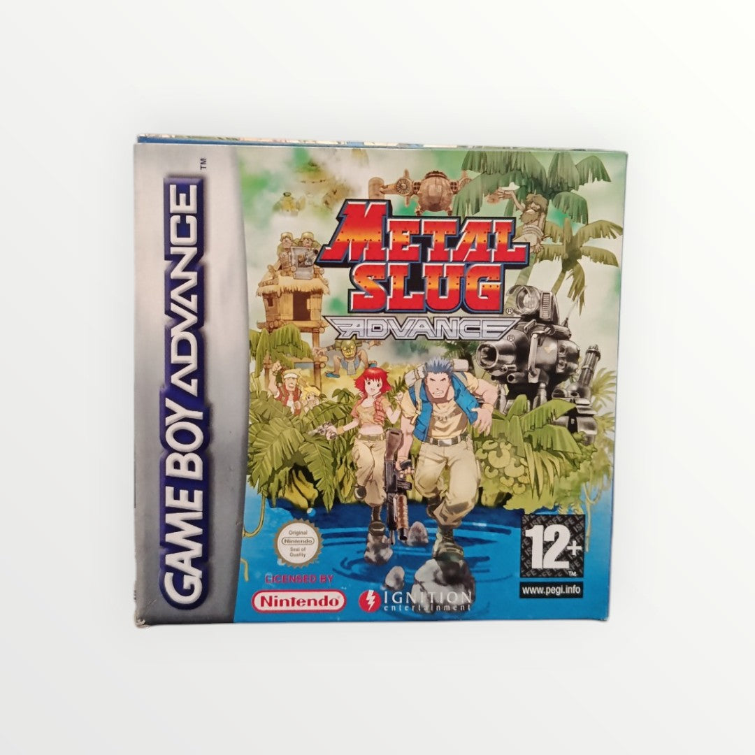Metal Slug Advance Game Boy Advance (GBA) en boite complet Version FRA