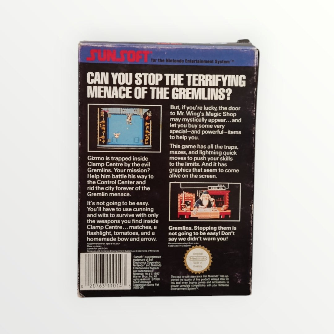 Gremlins 2 Nintendo NES Version USA en boite