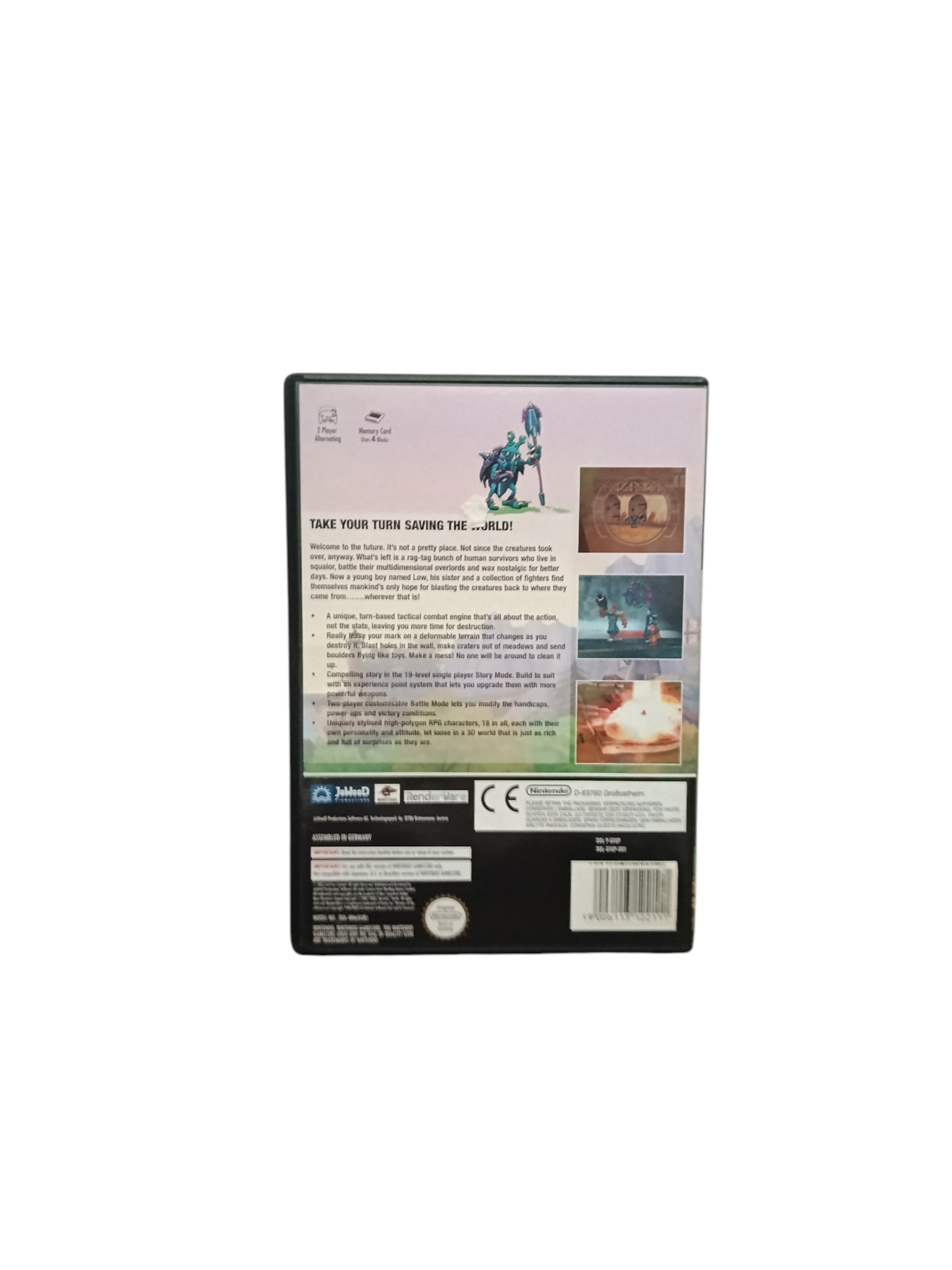 Future Tactics Nintendo GameCube Version Uk Jouable en français