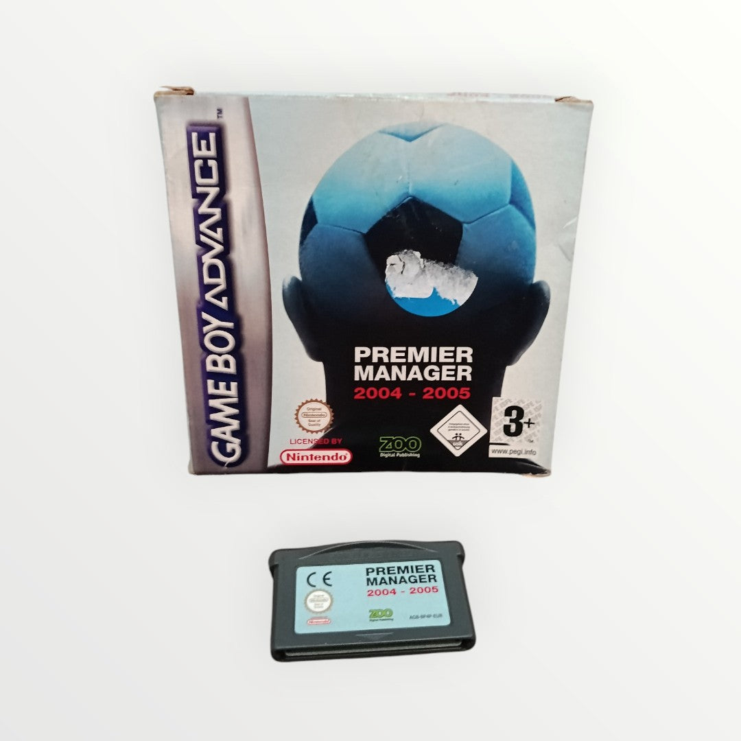 Premier Manager 2004-2005 Game Boy Advance (GBA) en boite complet Version FRA
