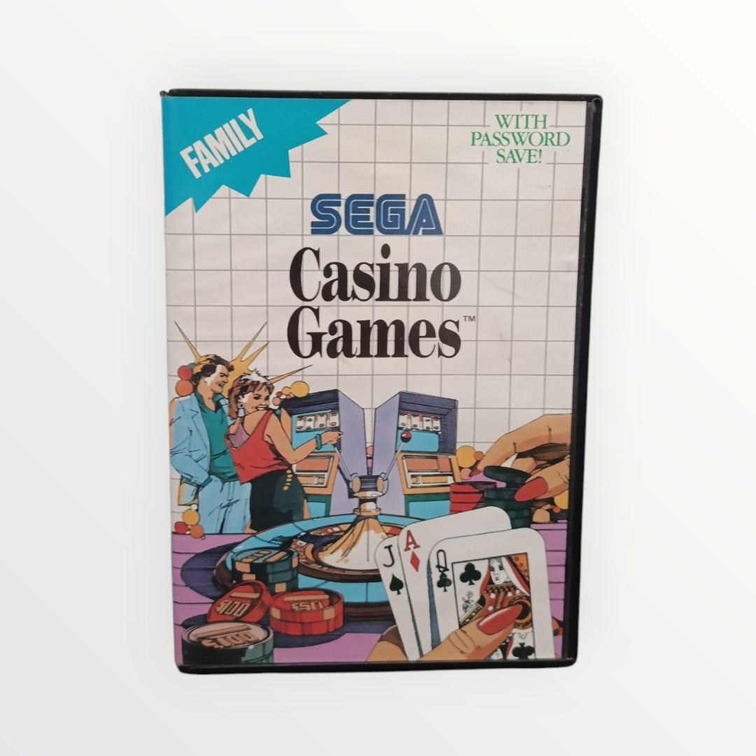 Casino Games Sega Master System Version FRA