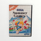 Summer Games Sega Master System Version FRA