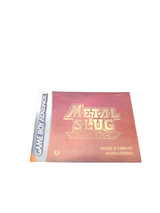 Metal Slug Advance Game Boy Advance (GBA) en boite complet Version FRA