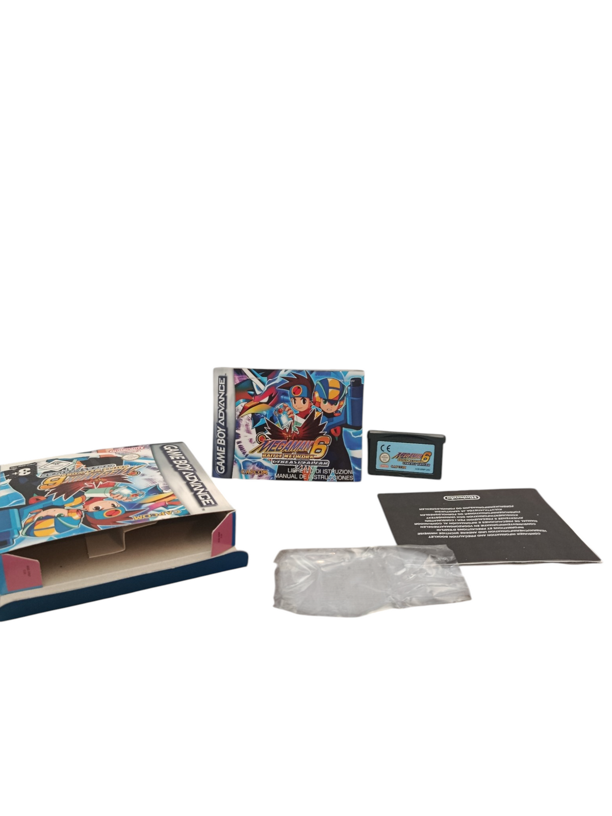 Megaman 6 Battle Network Game Boy Advance (GBA) en boite complet Version FRA