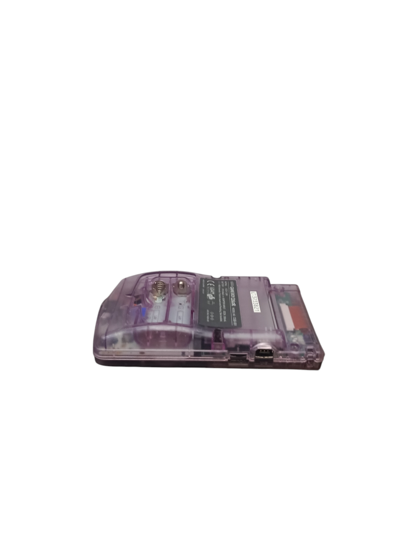 Game Boy Color transparente violette – console loose