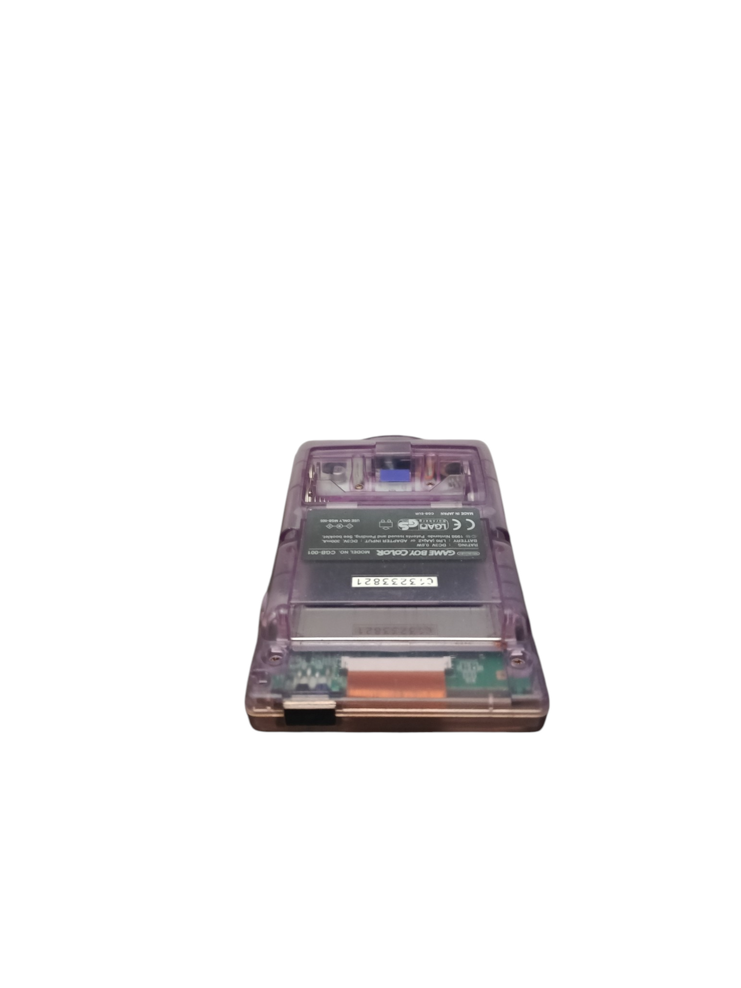 Game Boy Color transparente violette – console loose