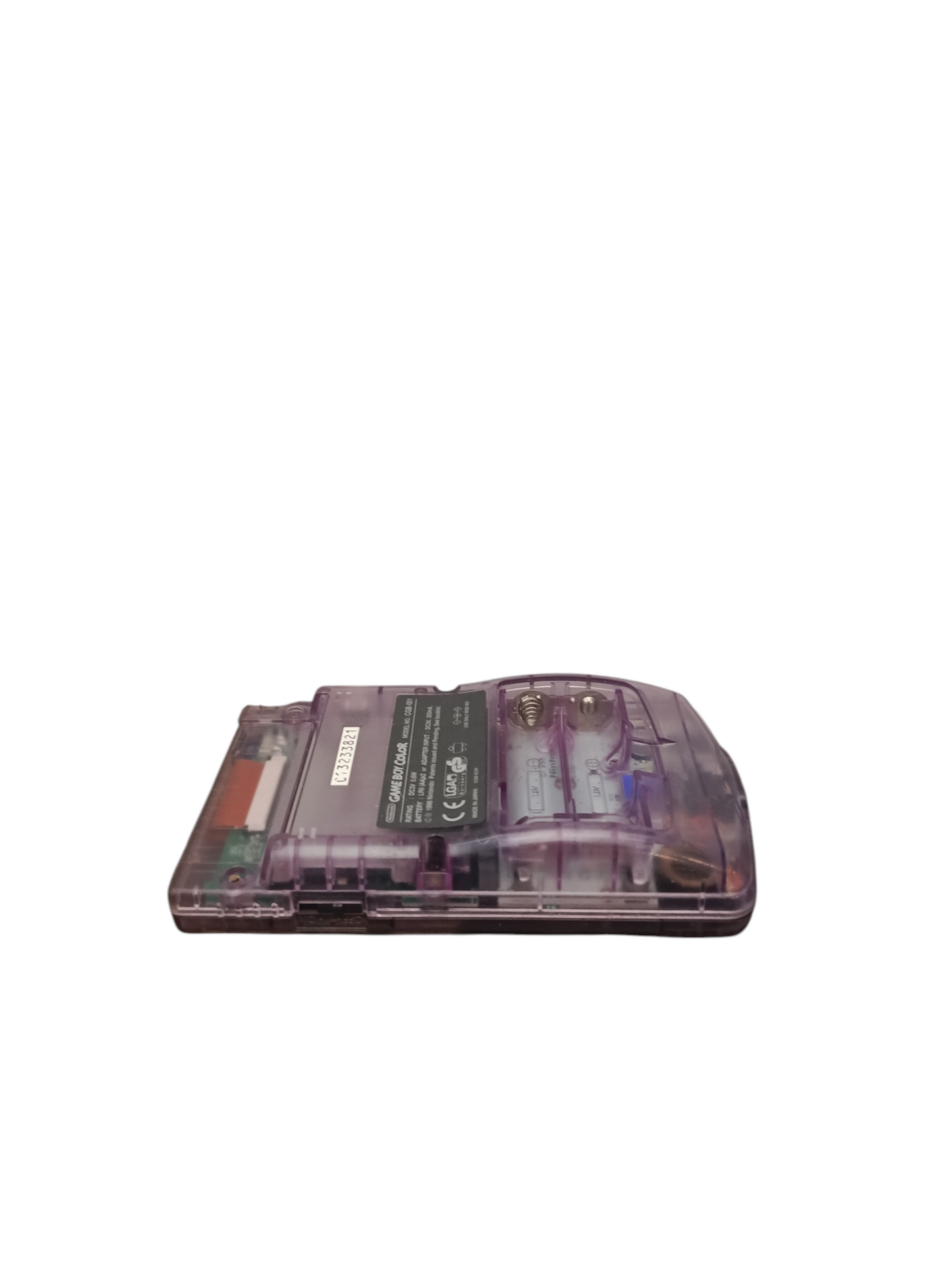 Game Boy Color transparente violette – console loose