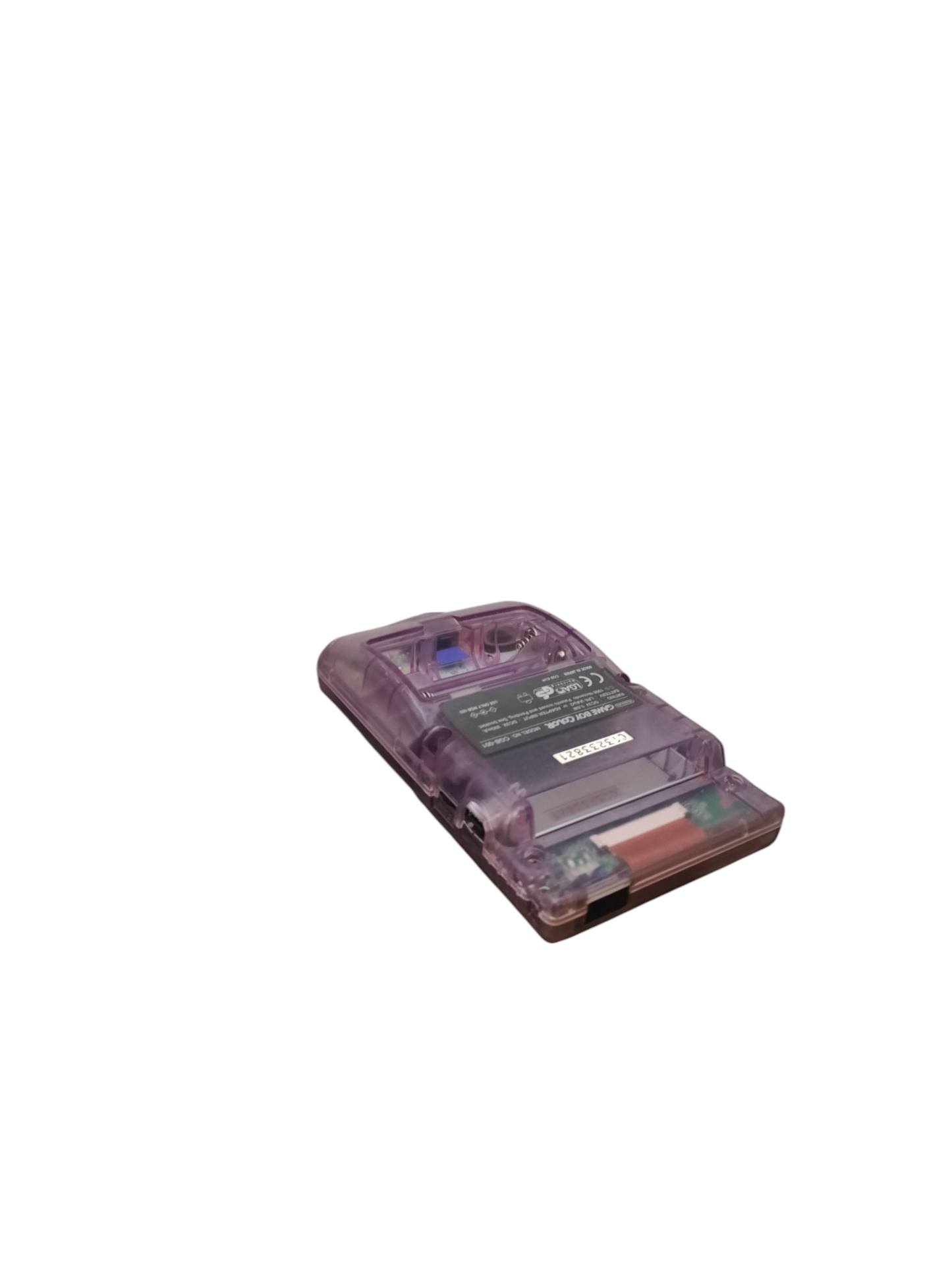 Game Boy Color transparente violette – console loose