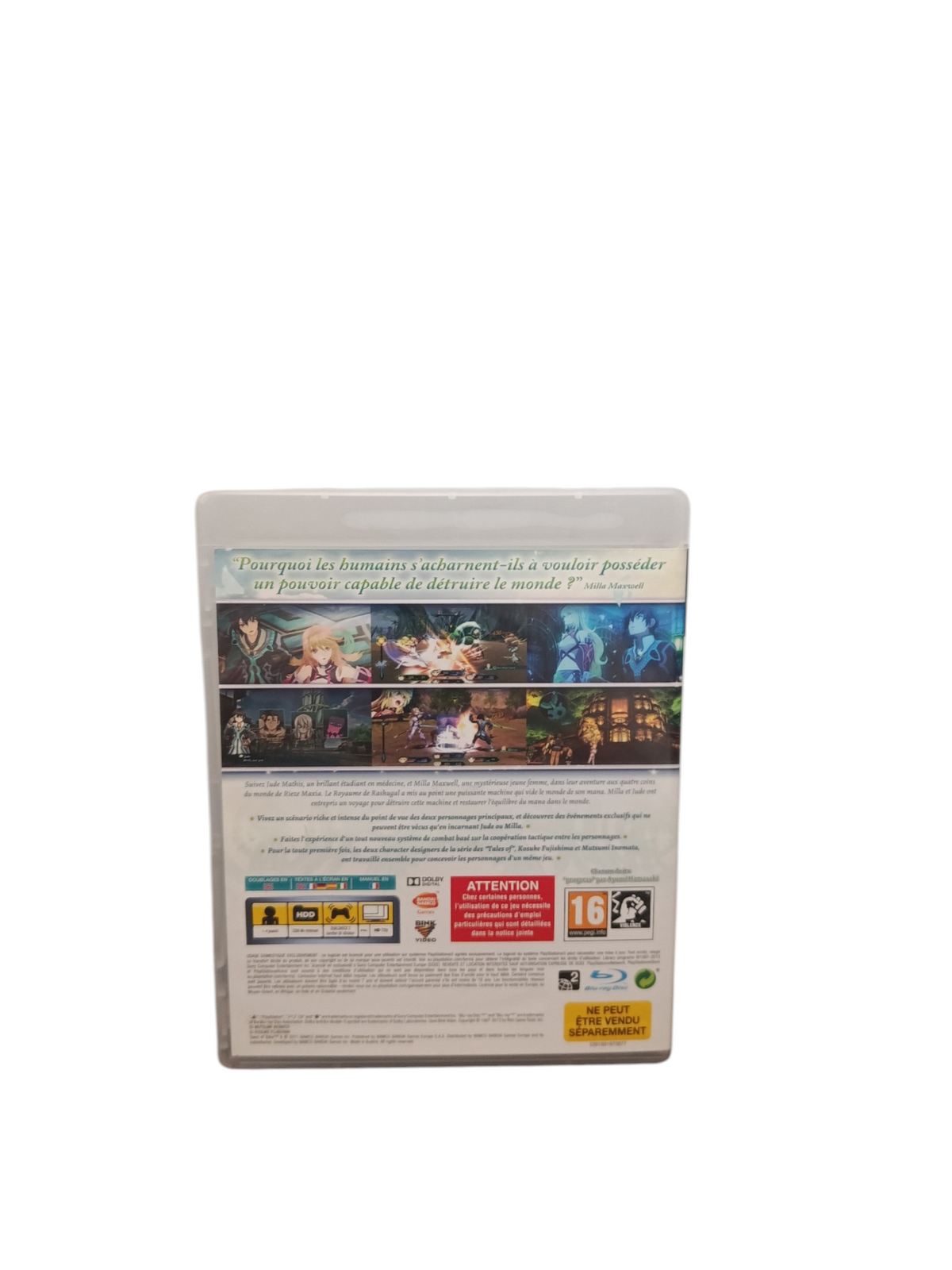 Tales Of Xillia Playstation 3 (PS3) Complet en FRA