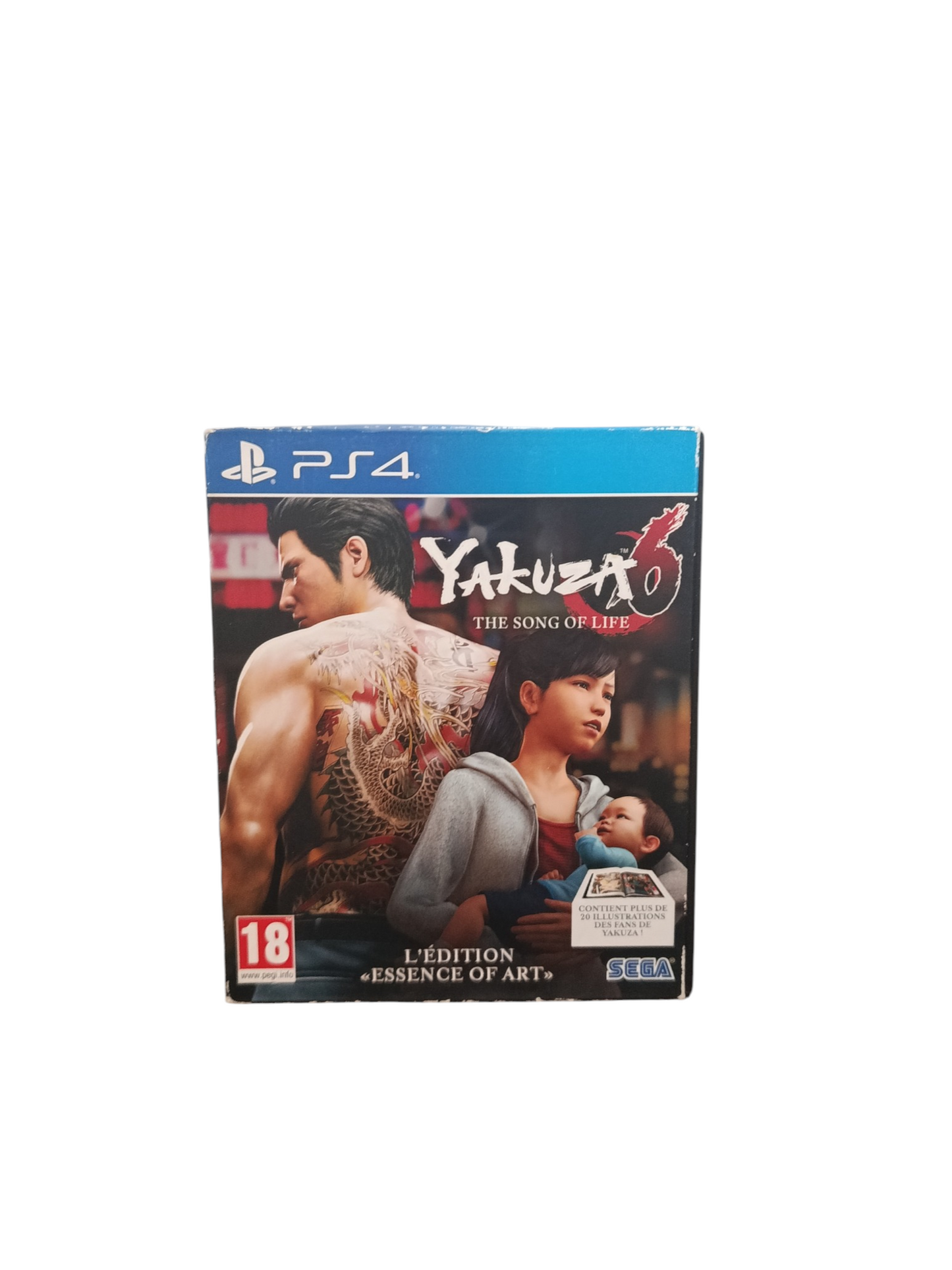 Yakuza 6 Edition Essence of Art Playstation 4 (PS4) Complet en FRA