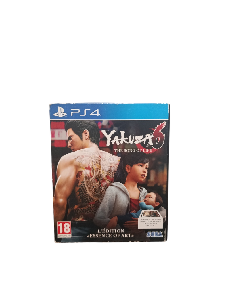 Yakuza 6 Edition Essence of Art Playstation 4 (PS4) Complet en FRA