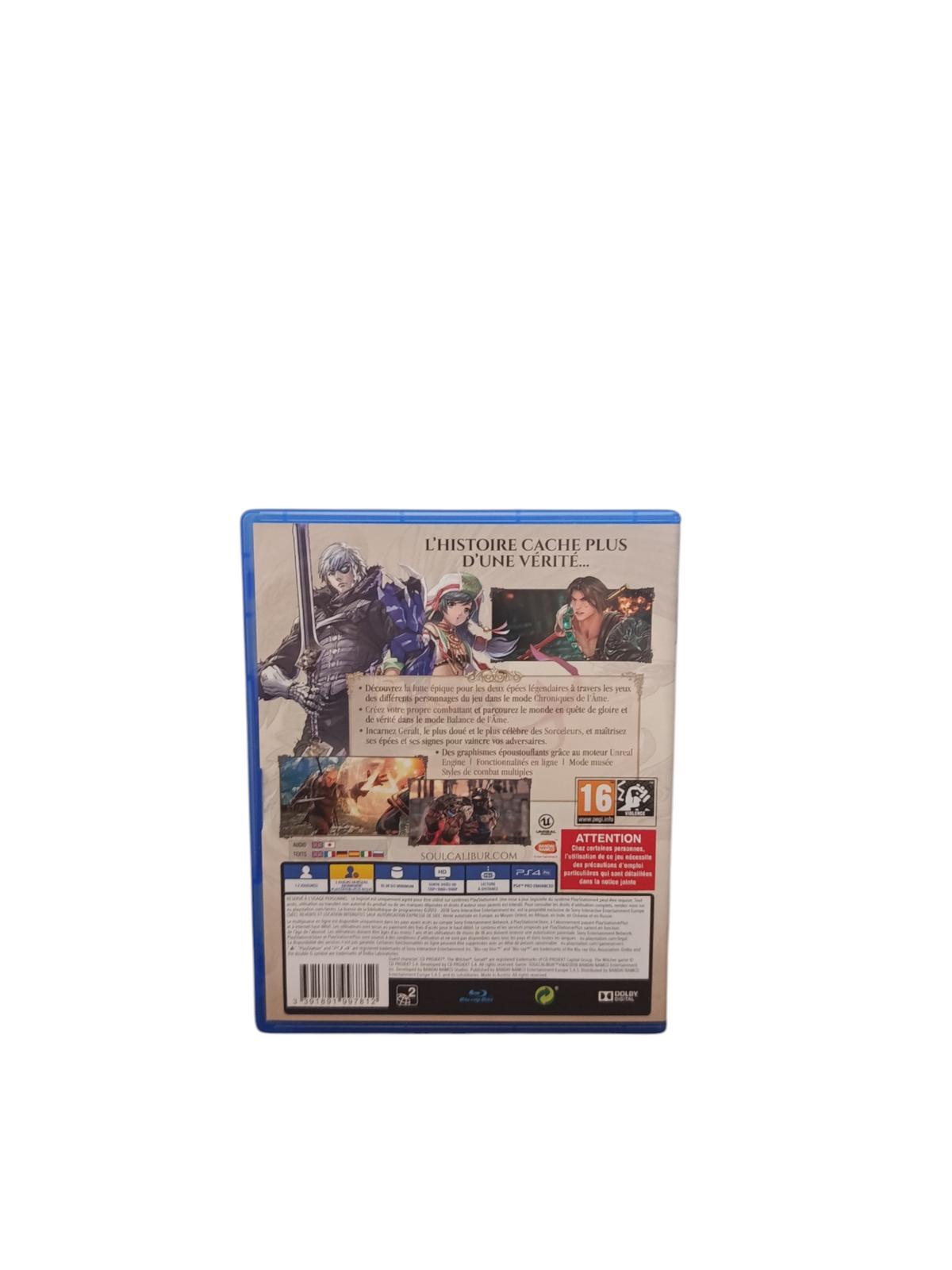 Soul Calibur VI Playstation 4 (PS4) Complet en FRA