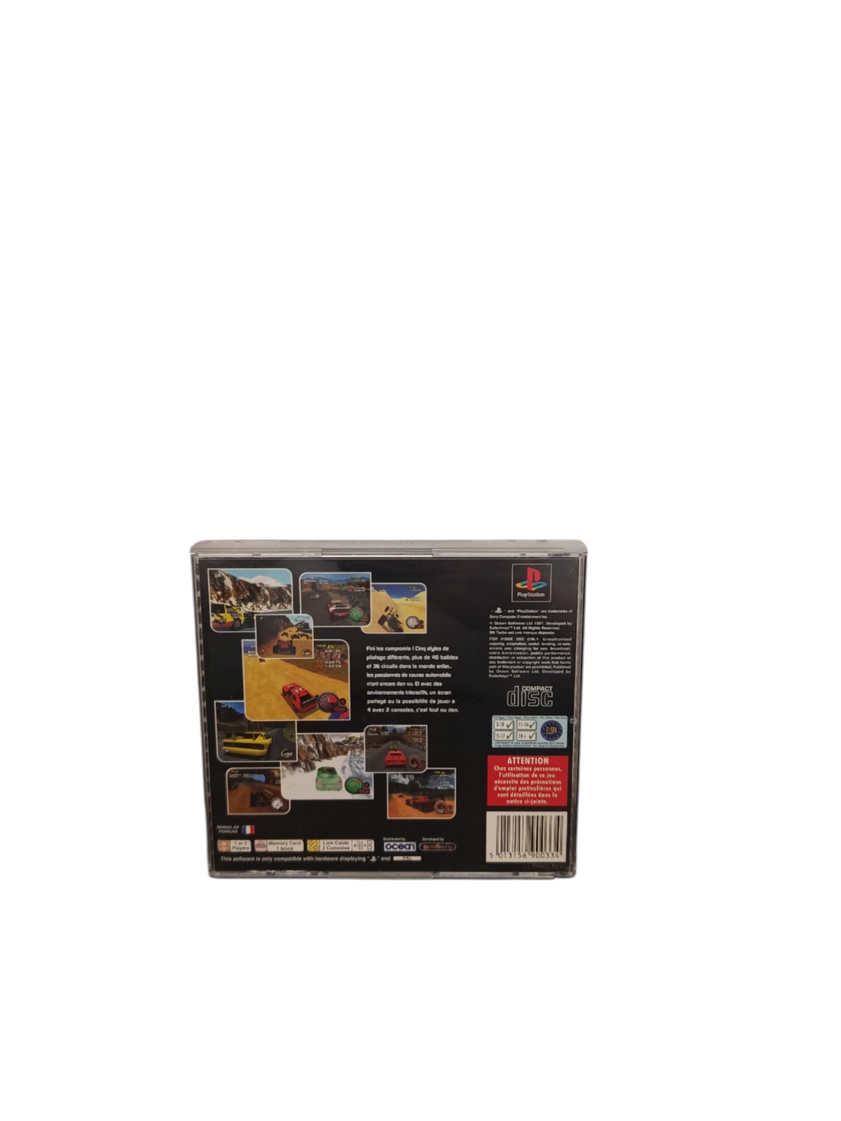 M6 Turbo Playstation 1 (PS1) Complet en FRA
