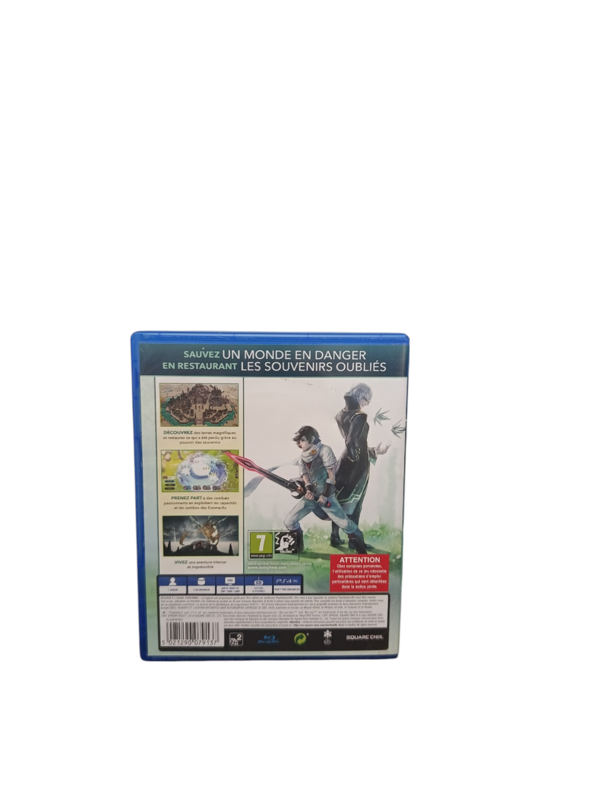 Lost Sphear Playstation 4 (PS4) Complet en FRA