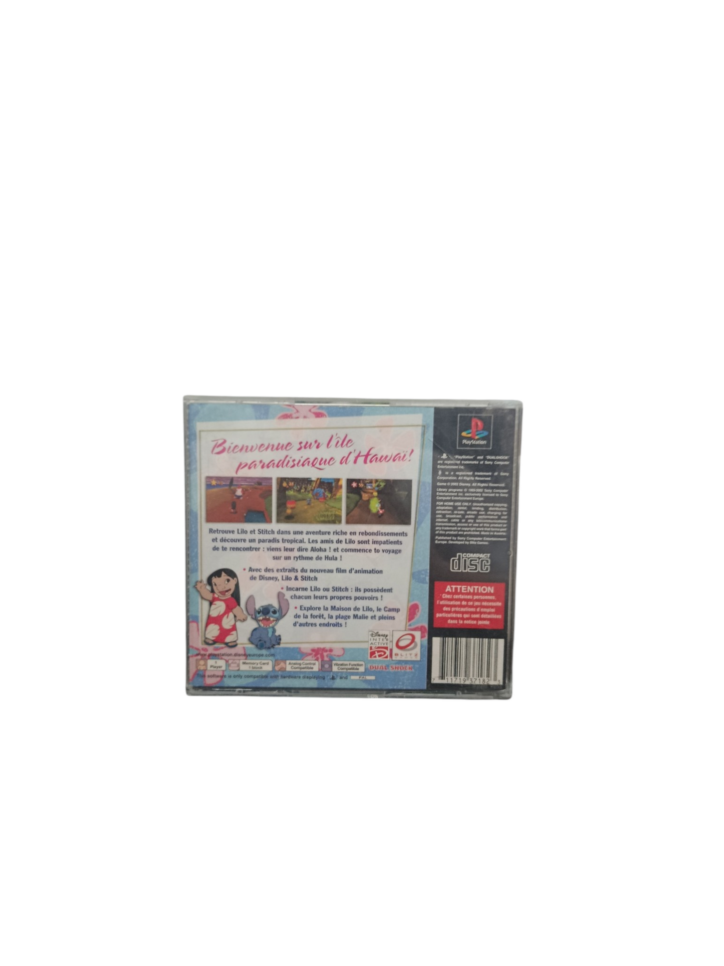 lilo Stitch Playstation 1 (PS1) Complet en FRA