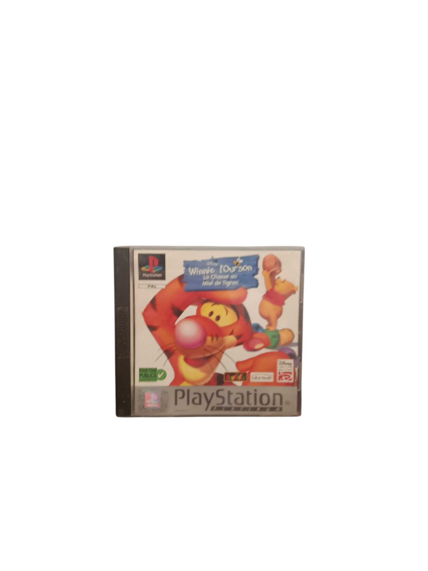 Wiinie L'ourson Version Platinum Playstation 1 (PS1) Complet en FRA