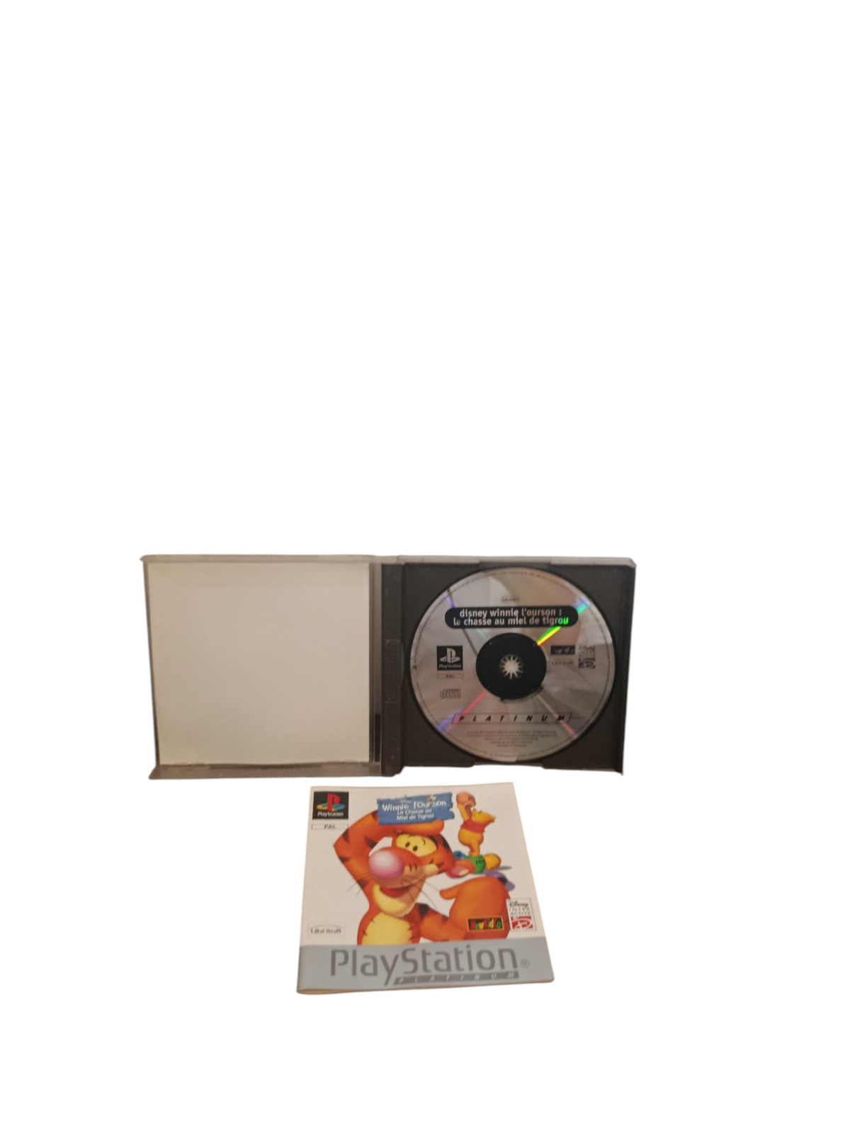 Wiinie L'ourson Version Platinum Playstation 1 (PS1) Complet en FRA