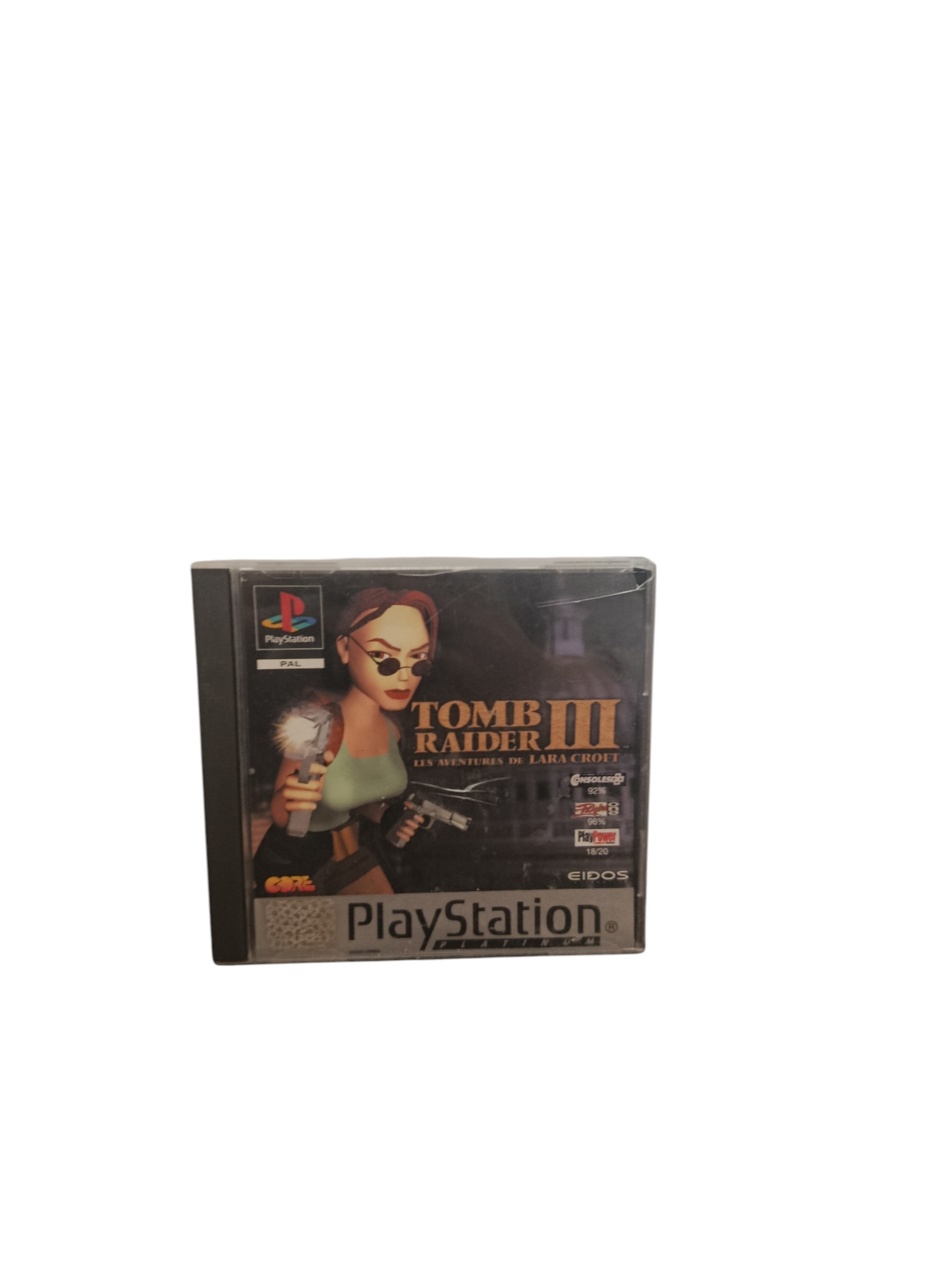 Tomb Raider III Version Platinum Playstation 1 (PS1) Seconde vie