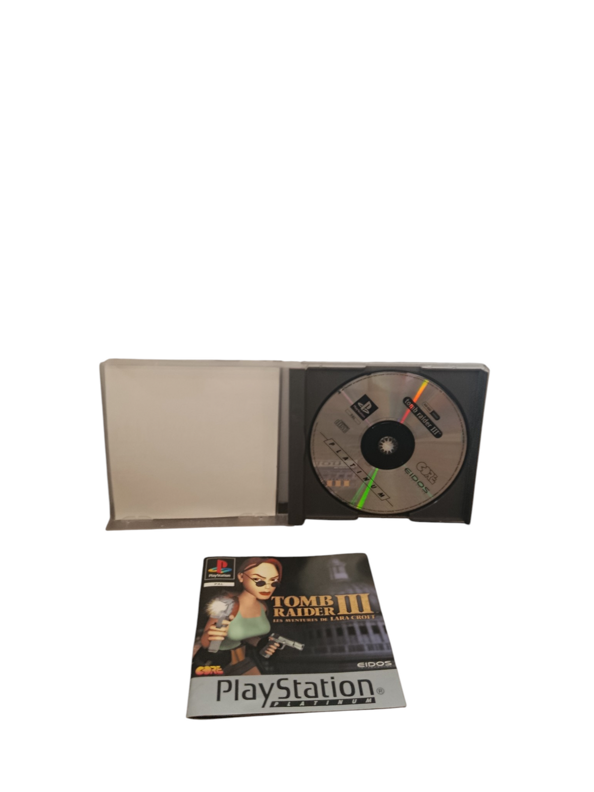 Tomb Raider III Version Platinum Playstation 1 (PS1) Seconde vie
