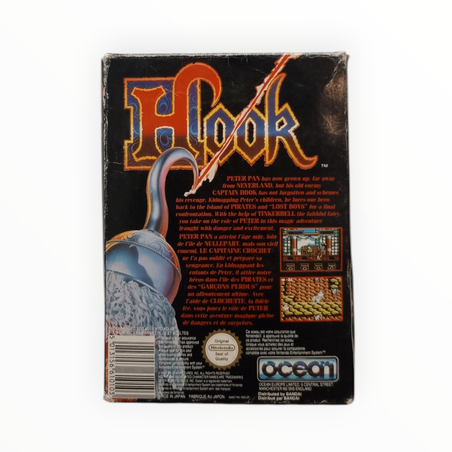 Hook Nintendo NES Complet FRA