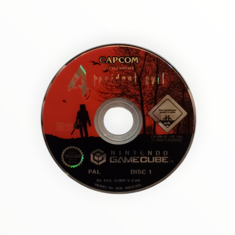CD1 Resident Evil 4 Nintendo Gamecube