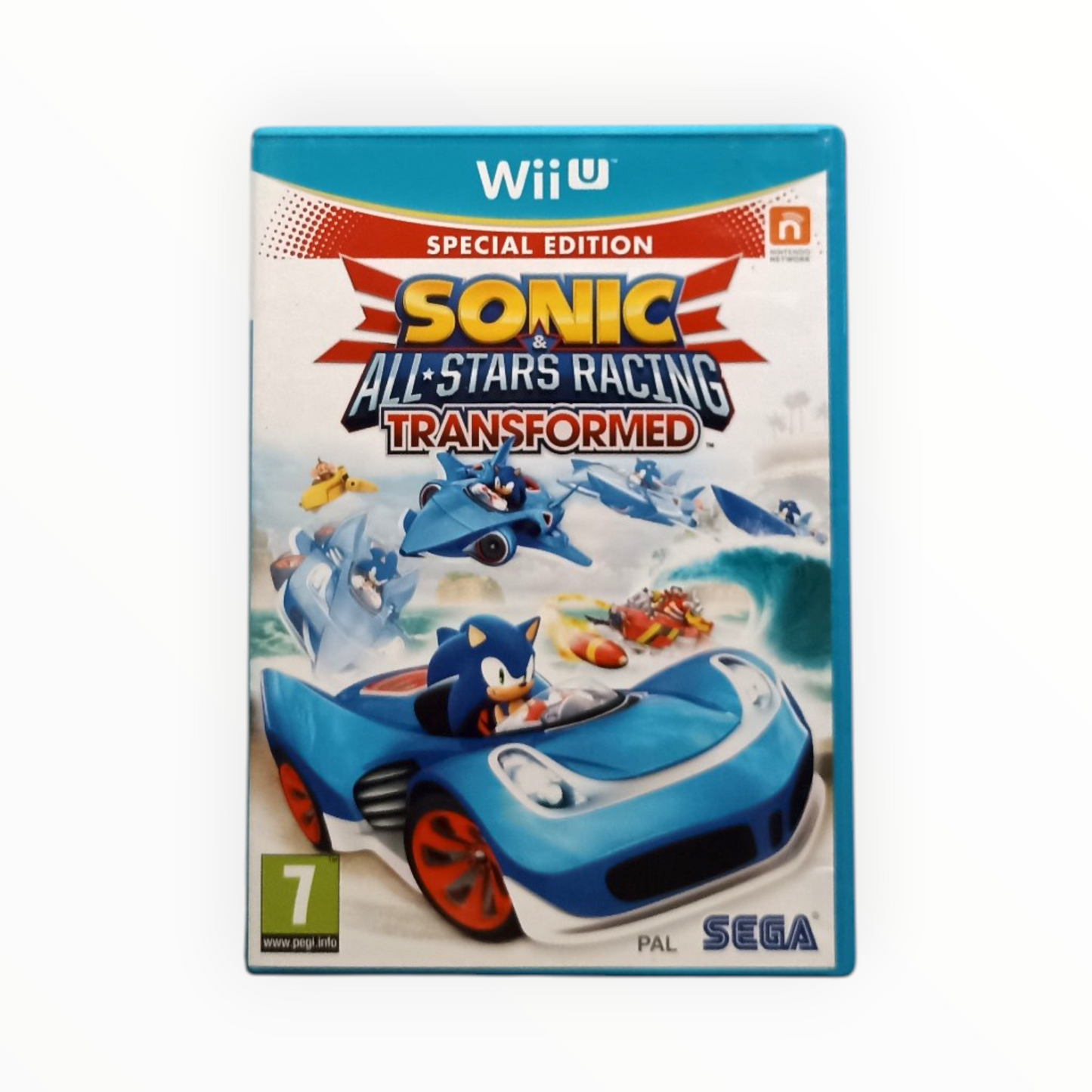 Sonic All Star Racing Transformed Wii U Complet Version ETR jouable en français