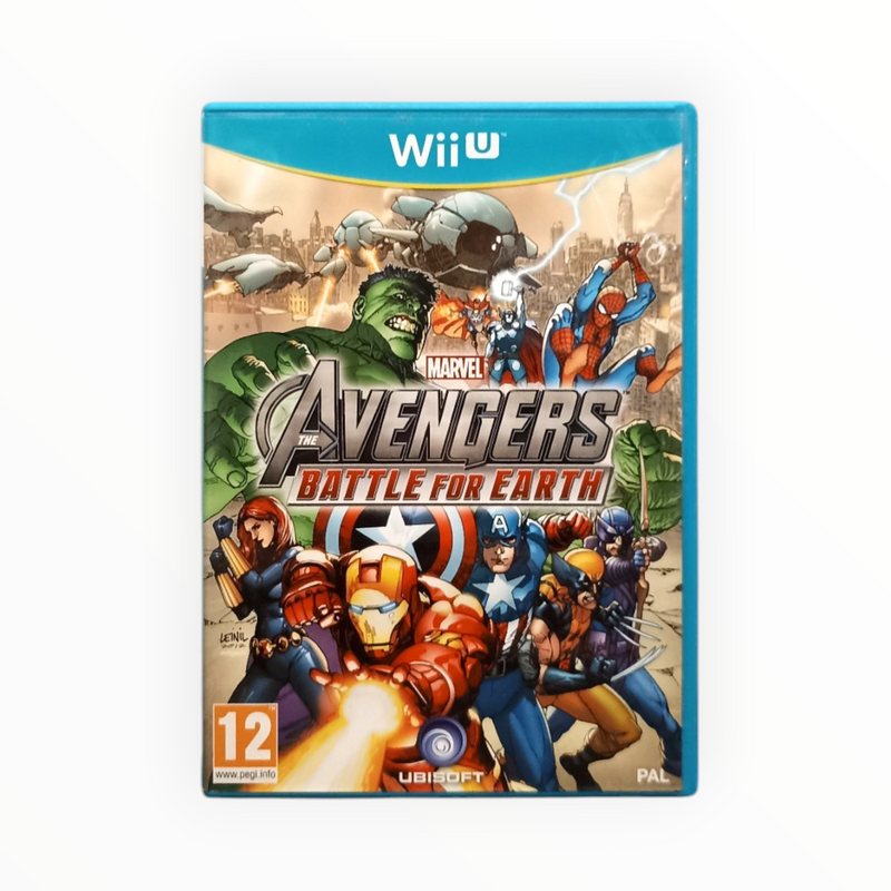 Marvel Avengers Battle For Earth Nintendo Wii U Complet Version FRA