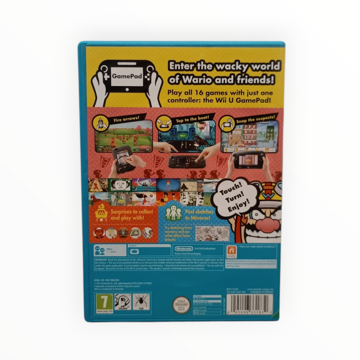 Game & Wario Wii U Complet Version UK jouable en français