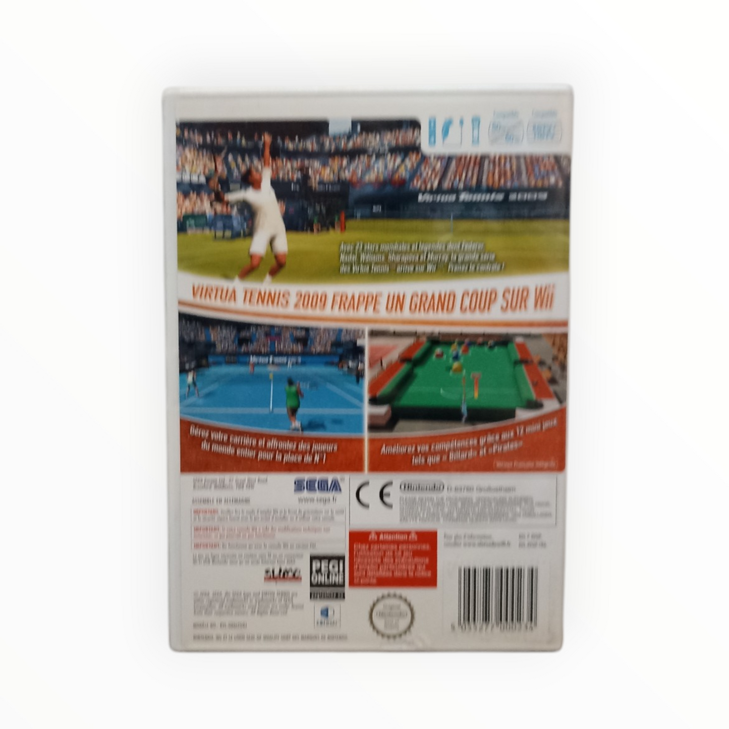Virtua Tennis 2009 nintendo wii