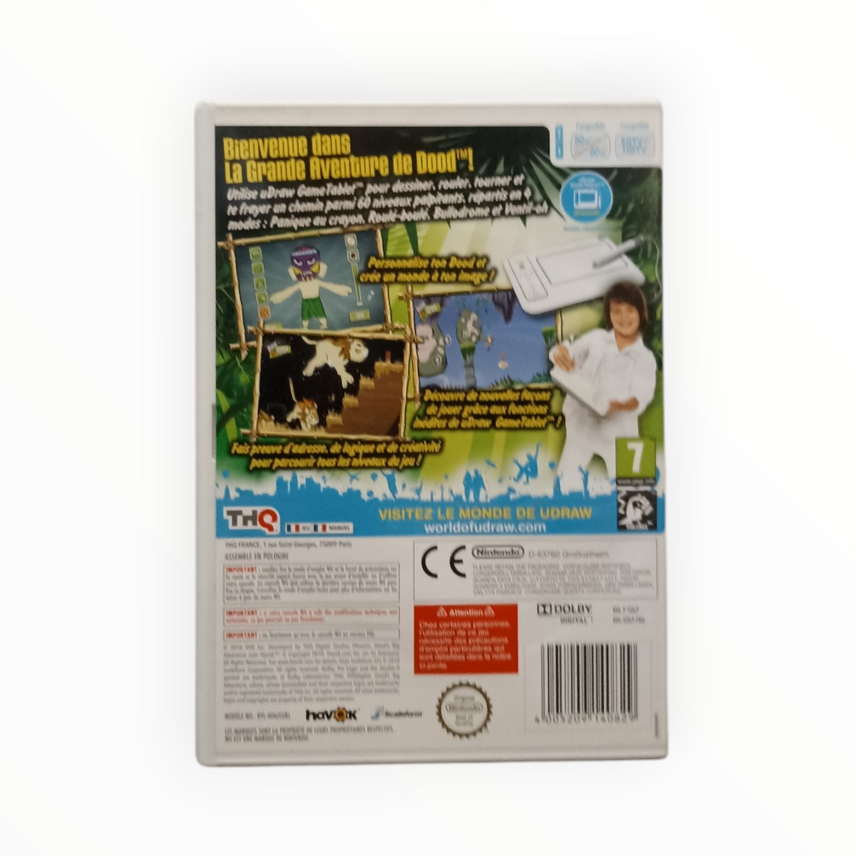 La Grande Aventure de Dood nintendo wii