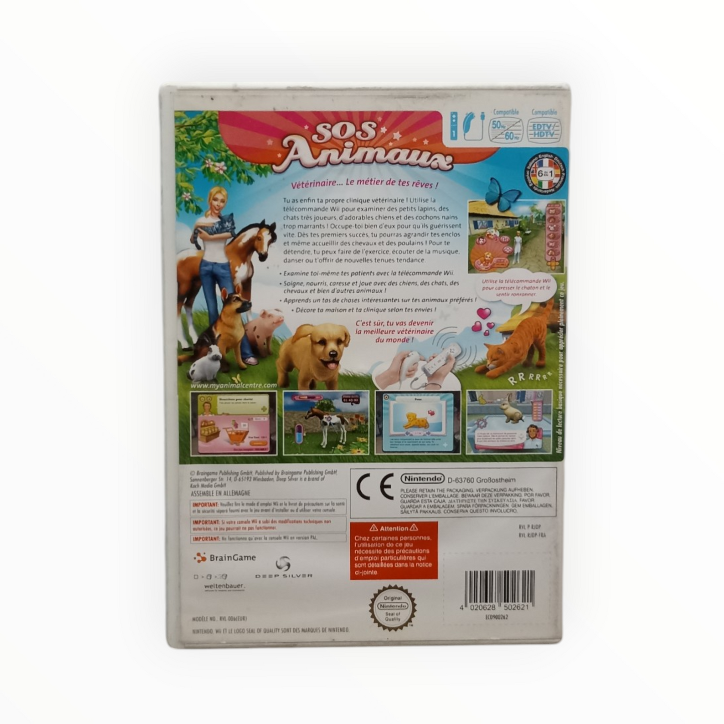 SOS Animaux Nintendo Wii