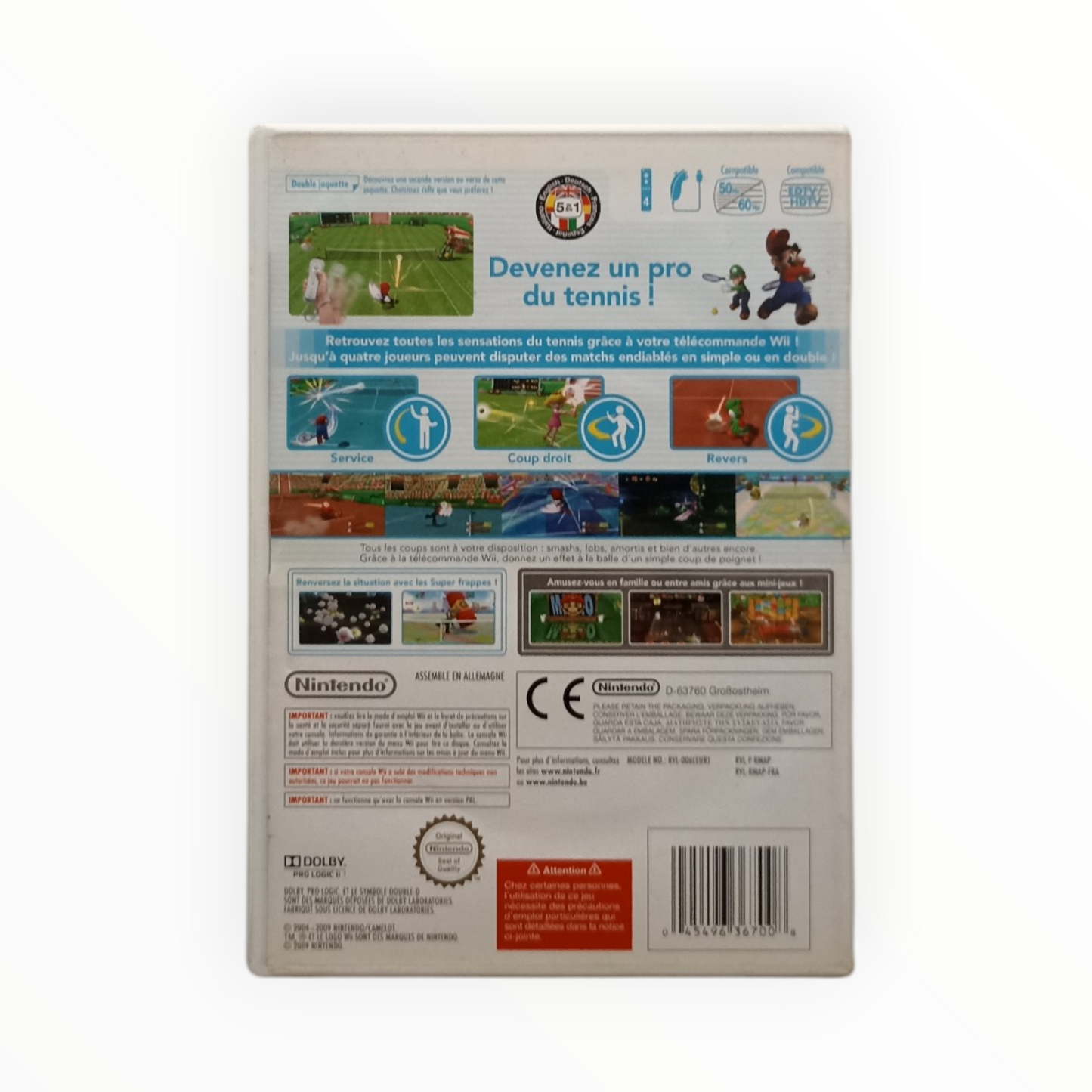 Mario Power Tennis Nintendo Wii