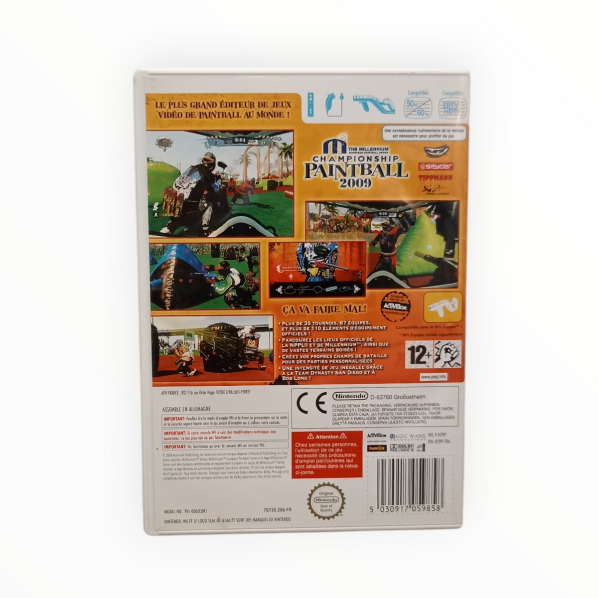 Championship Paintball 2009 Nintendo Wii