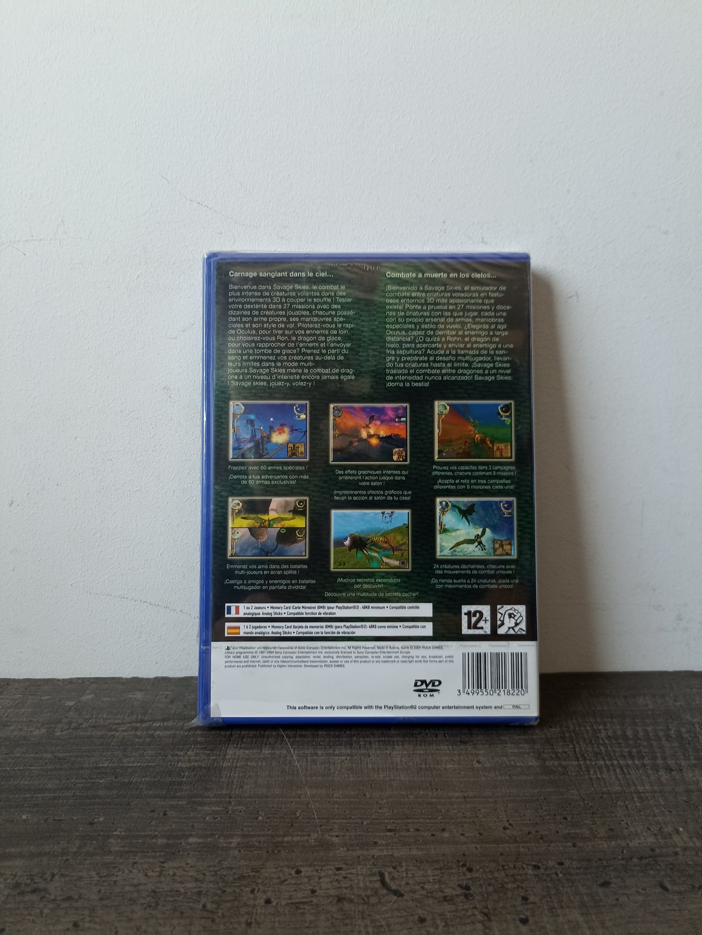 Savage Skies blister ps2