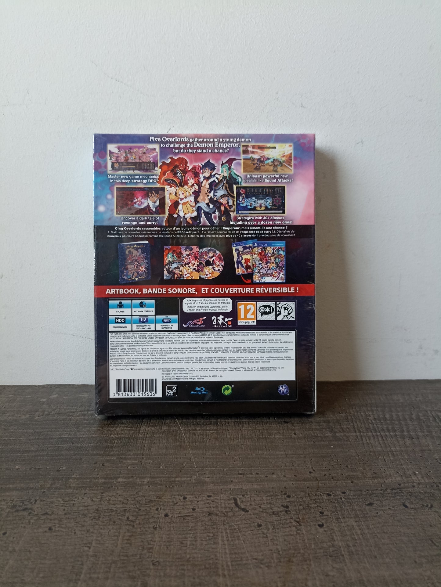 Disgaea 5 Alliance of Vengeance Édition Limitée Blister PS4
